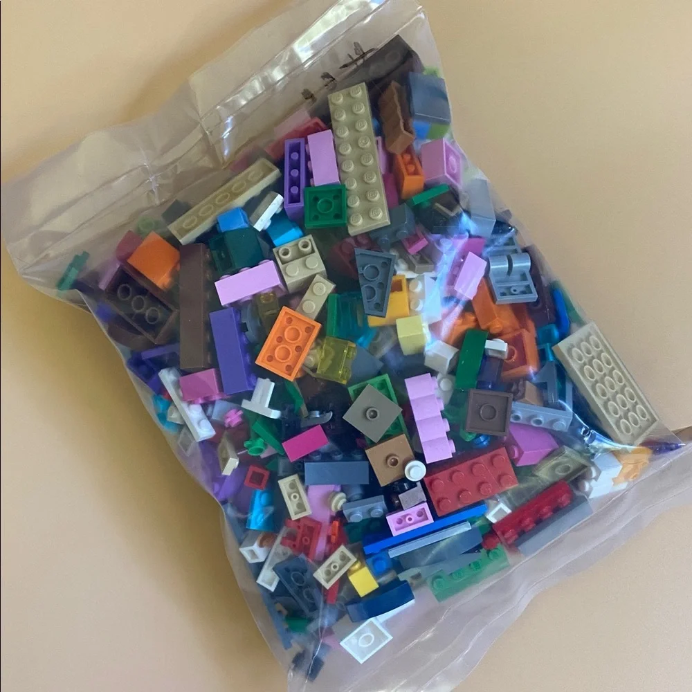 LEGOS Bulk Pieces Mixed Random Lot Over 1 lb. From Many Sets Mix Lot #4